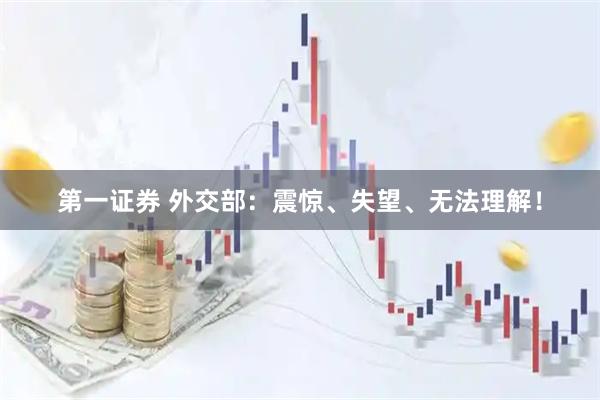 第一证券 外交部：震惊、失望、无法理解！