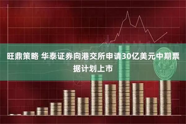 旺鼎策略 华泰证券向港交所申请30亿美元中期票据计划上市